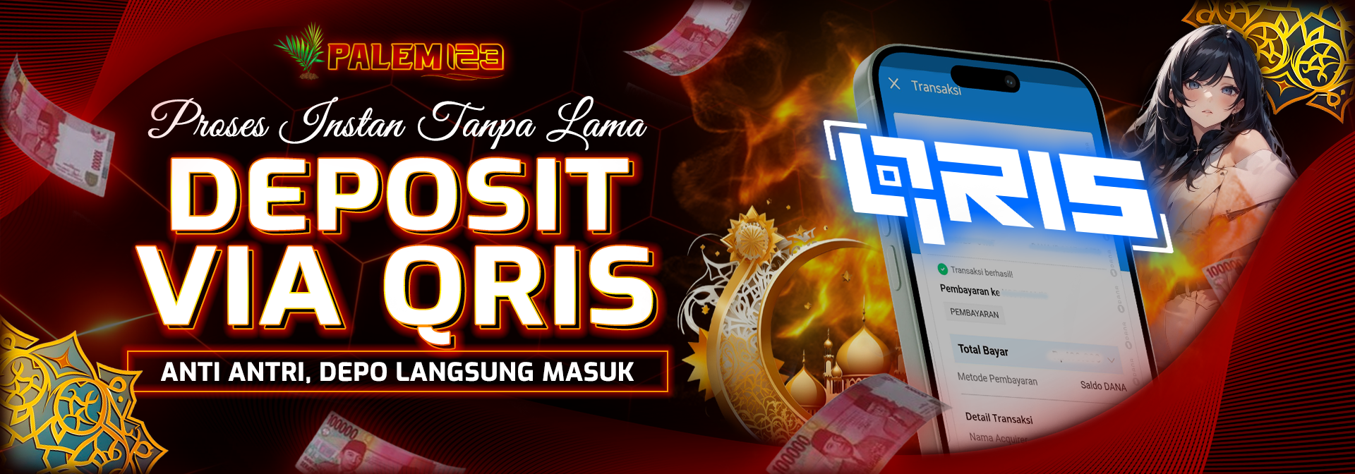 DEPOSIT VIA QRIS