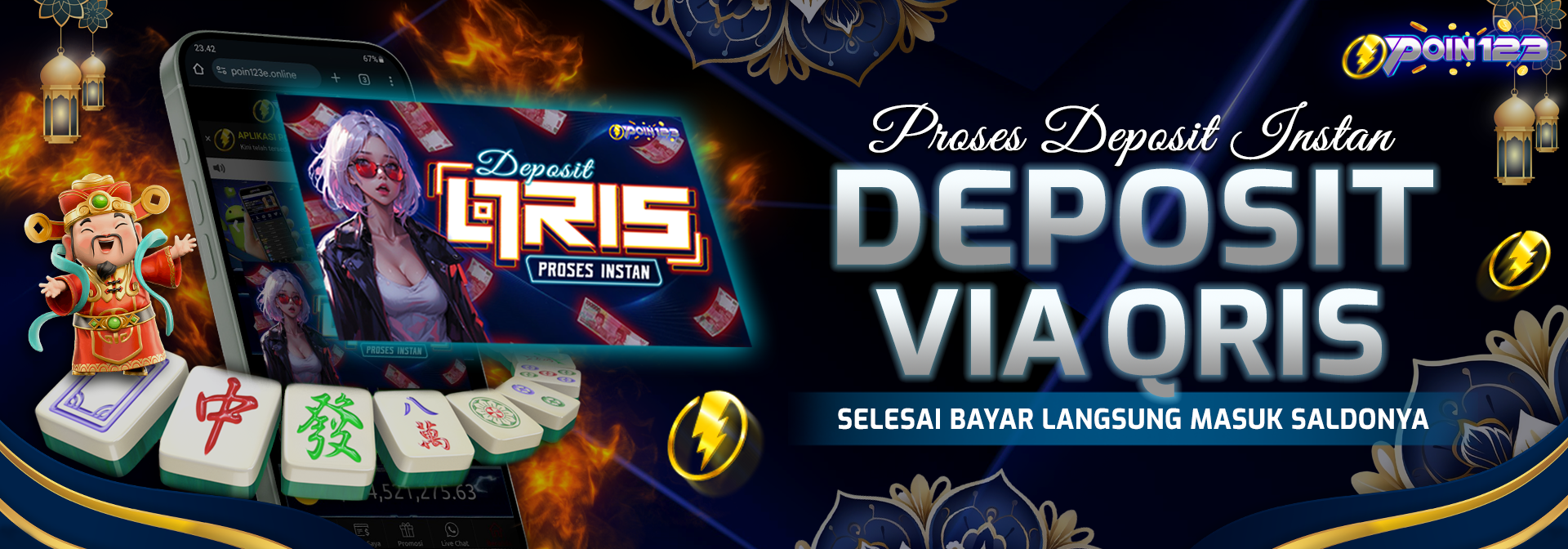 DEPOSIT QRIS SUPER CEPAT !